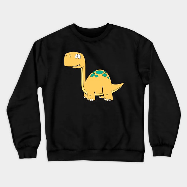 Cartoon Dinosaur I Kids I Dino Crewneck Sweatshirt by Shirtjaeger